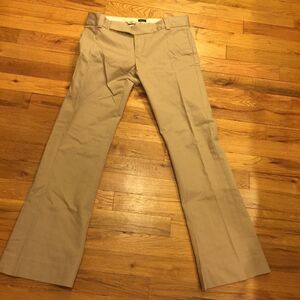 GAP STRETCH Womens Pants Cotton Spandex Sz 2 Reg Beige